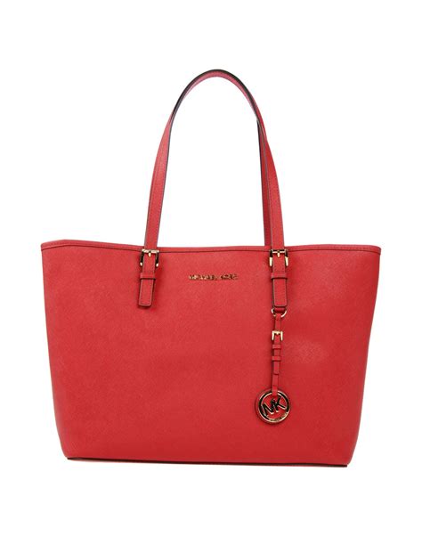 michael kors small red purse